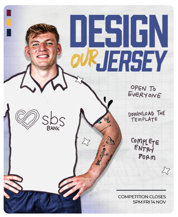 We need you to help us design our jersey for the 2027 season!