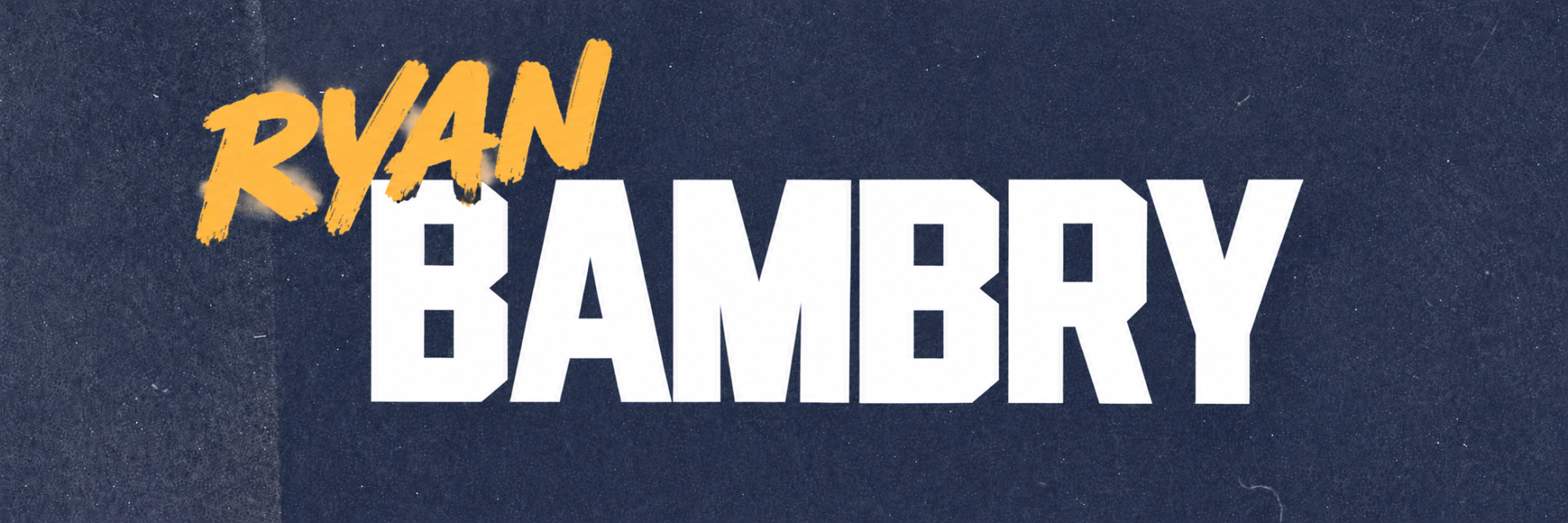 Ryan Bambry Sports Nameplate