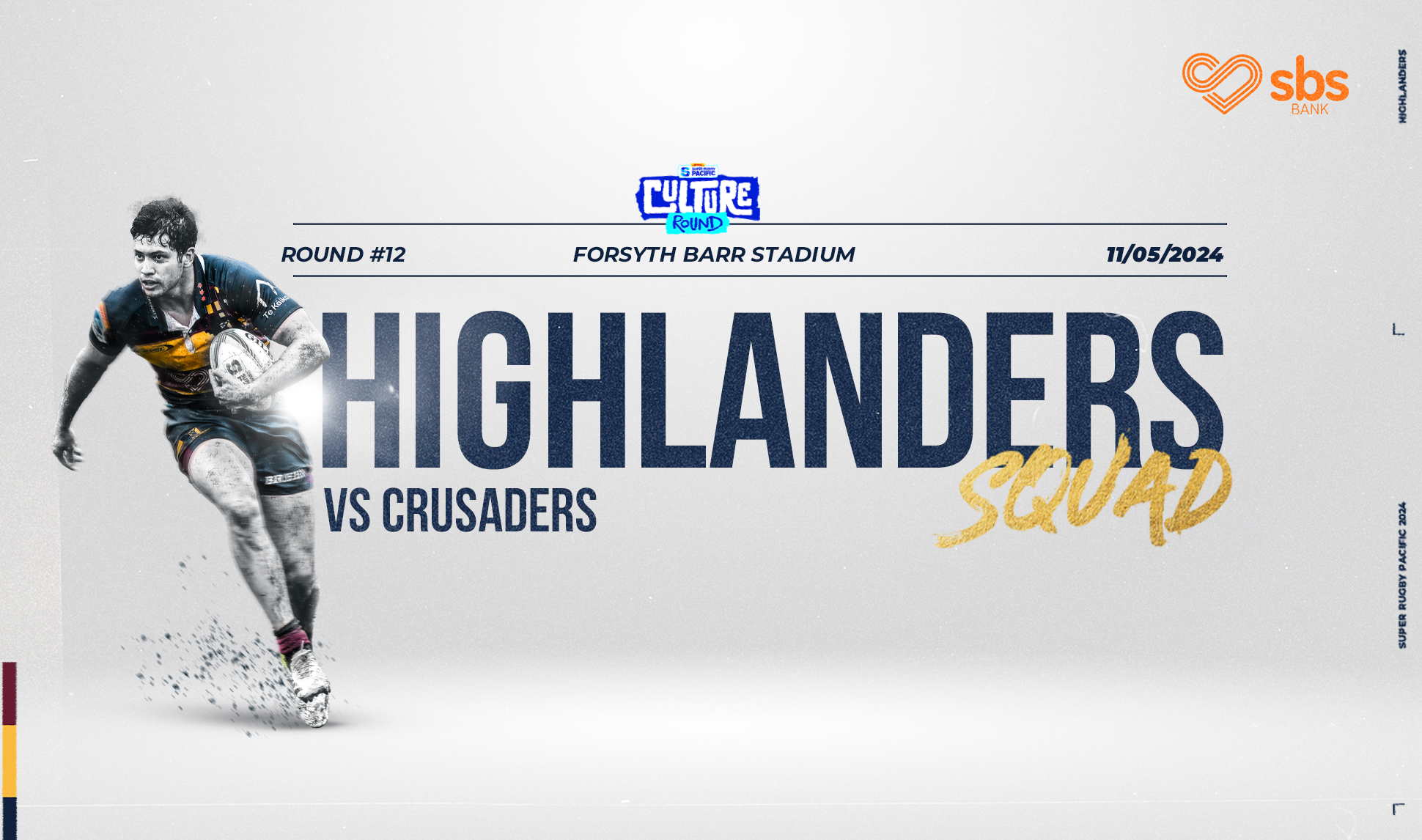 Highlanders name team for battle of the Mainland | Highlanders Rugby Club Limited Partnership
