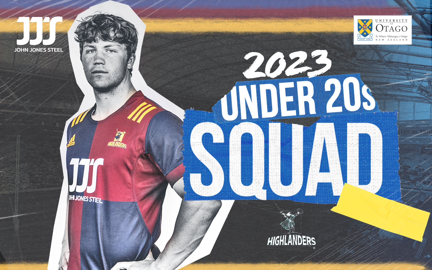 Highlanders U20s Tournament Squad Announcement | Highlanders Rugby Club Limited Partnership
